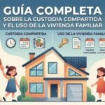 Custodia compartida y uso de la vivienda familiar tras el divorcio en España.